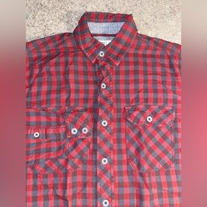 Red Head Brand Heritage Flannel Mens Size Small Red Winter Work Outdoor Shirt